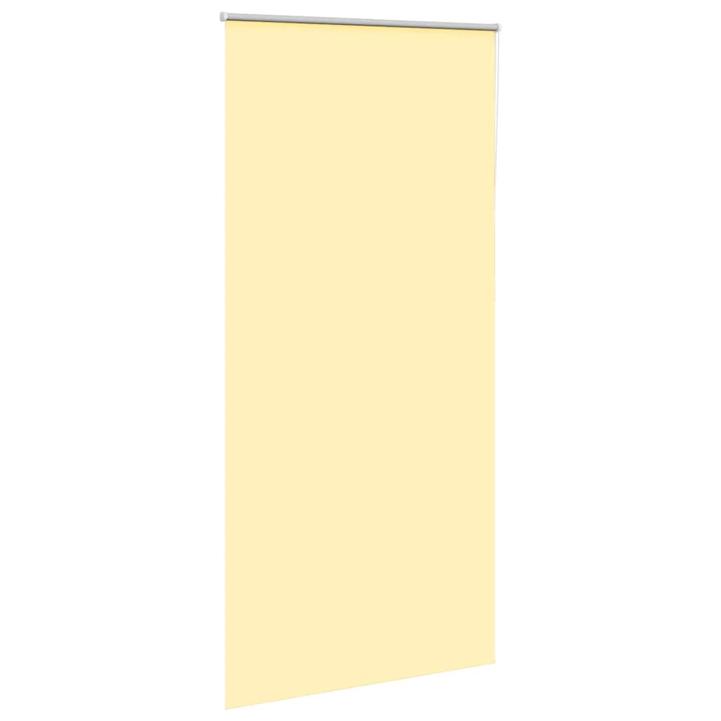 Rolo zavjesa za zamračivanje žuta 115x210 cm širina tkanine 110,7 cm poliester