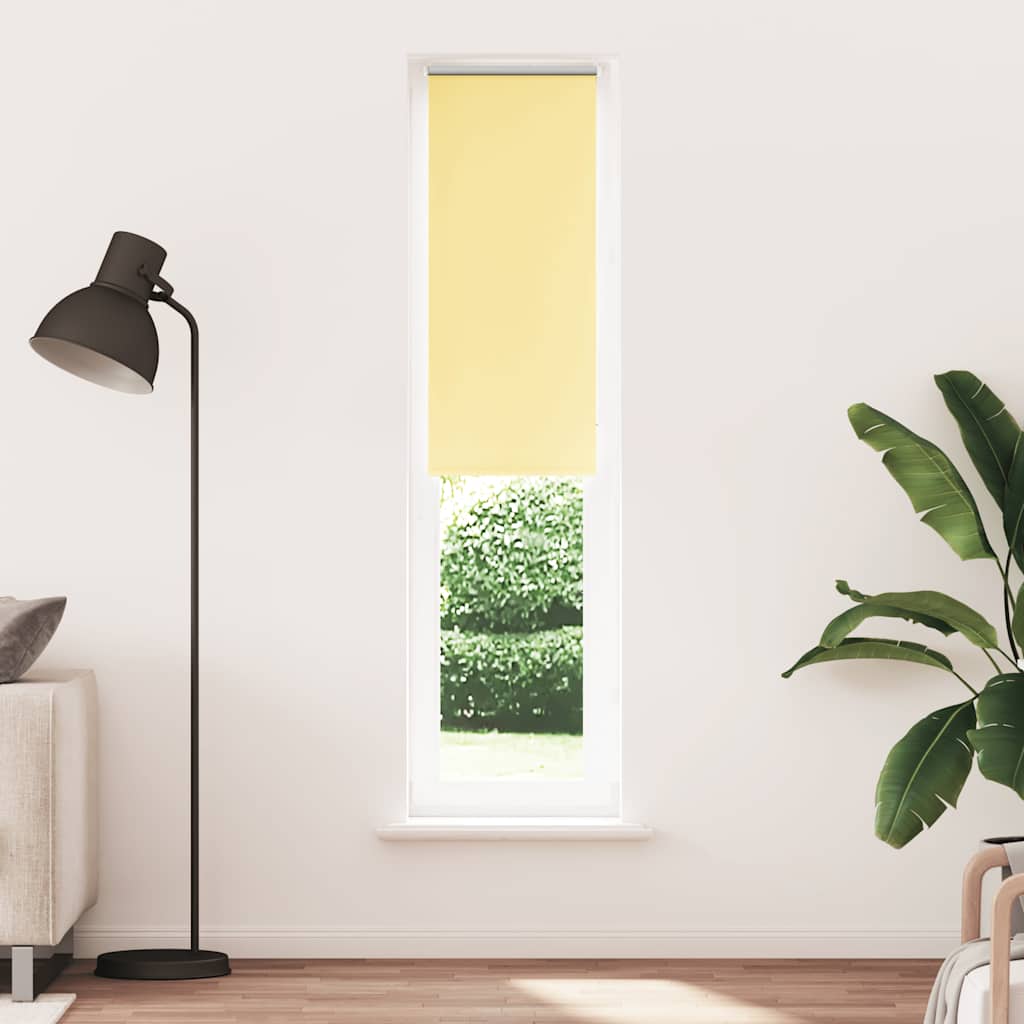 Rolo zavjesa za zamračivanje žuta 50x230 cm širina tkanine 45,7 cm poliester