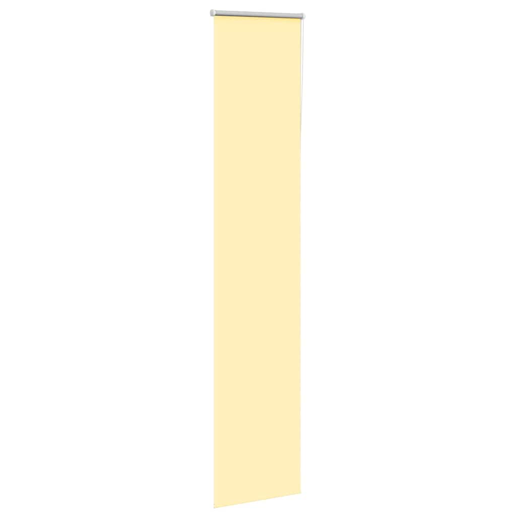 Rolo zavjesa za zamračivanje žuta 50x230 cm širina tkanine 45,7 cm poliester