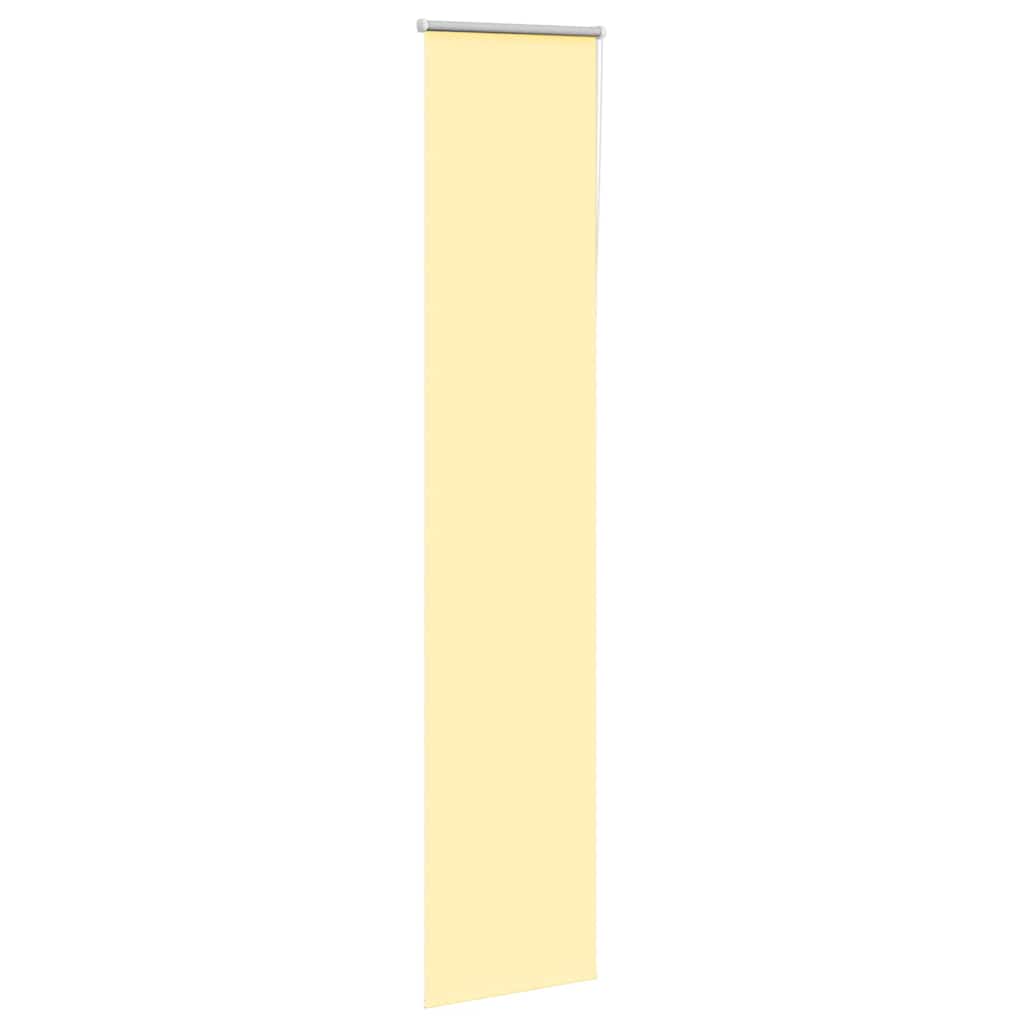 Rolo zavjesa za zamračivanje žuta 60x230 cm širina tkanine 55,7 cm poliester