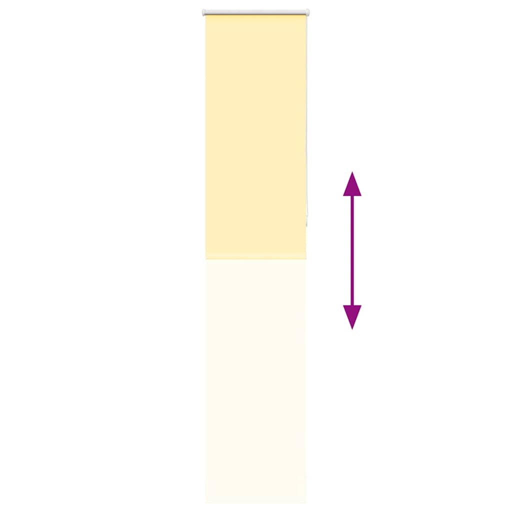 Rolo zavjesa za zamračivanje žuta 60x230 cm širina tkanine 55,7 cm poliester