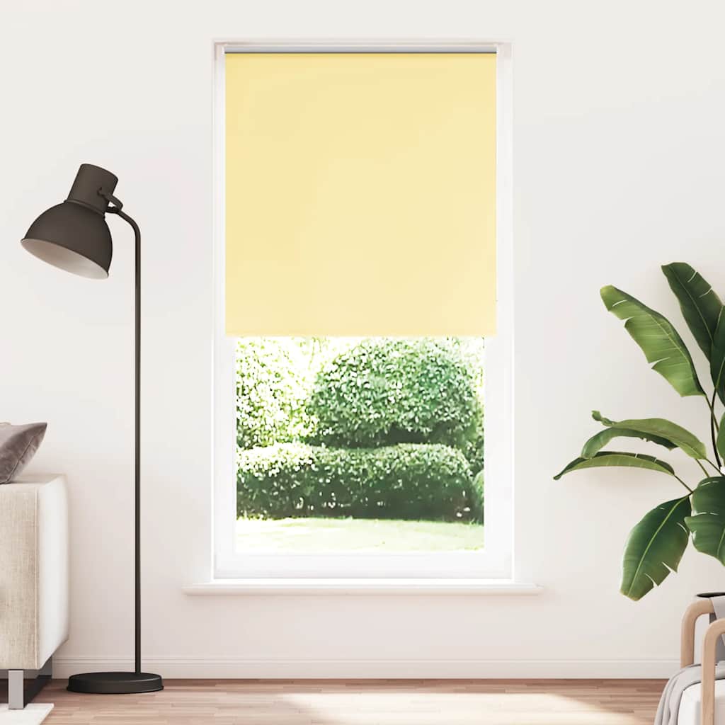 Rolo zavjesa za zamračivanje žuta 105x230 cm širina tkanine 100,7 cm poliester