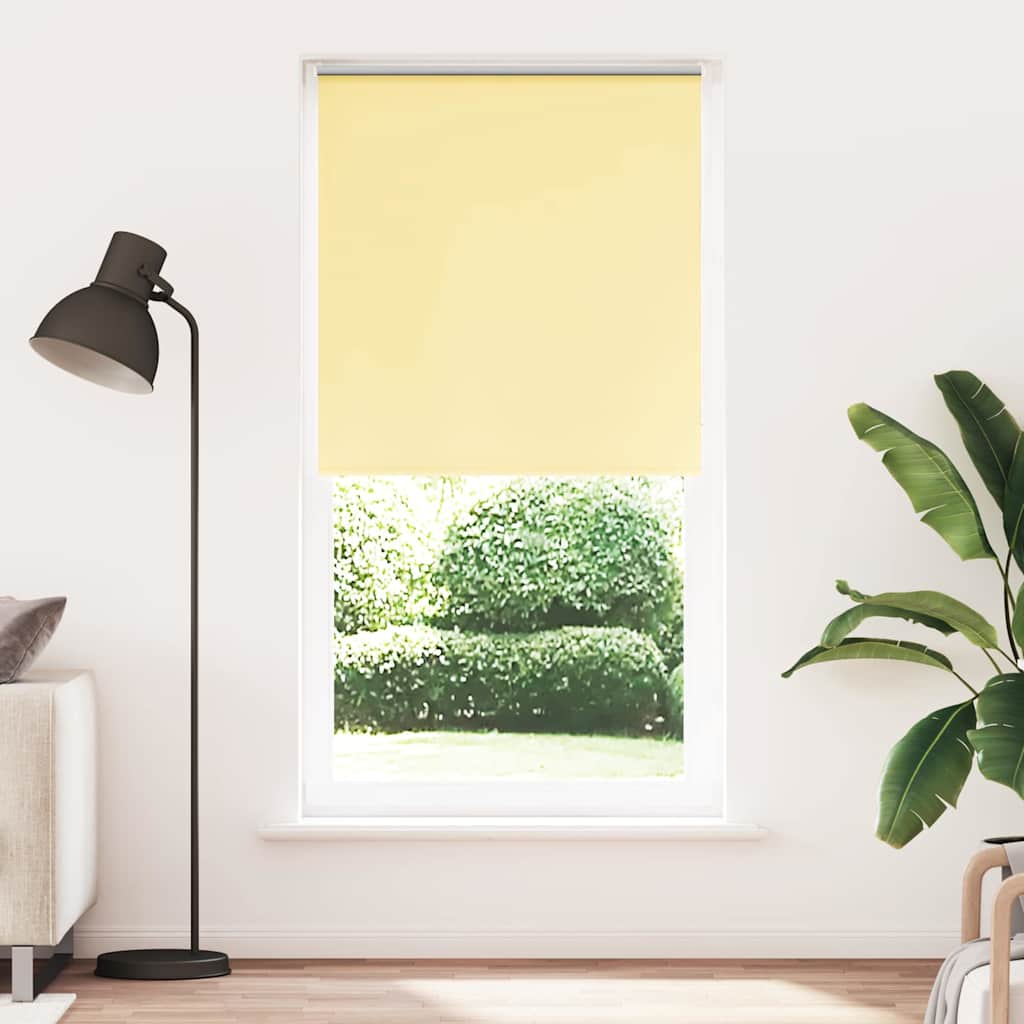 Rolo zavjesa za zamračivanje žuta 115x230 cm širina tkanine 110,7 cm poliester