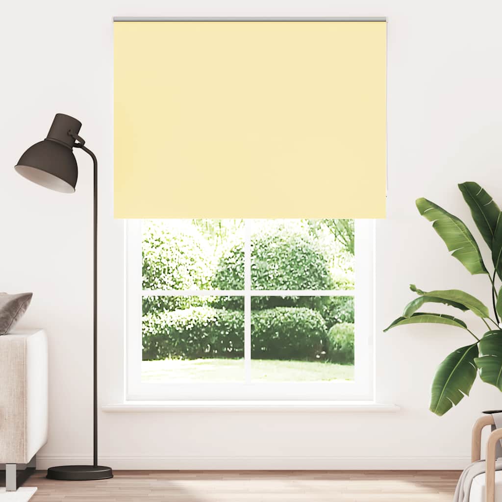 Rolo zavjesa za zamračivanje žuta 145x230 cm širina tkanine 141,6 cm poliester