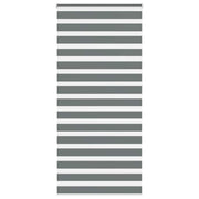 Zebra zavjesa tamno siva 115x230 cm Širina tkanine 110,9 cm Poliester