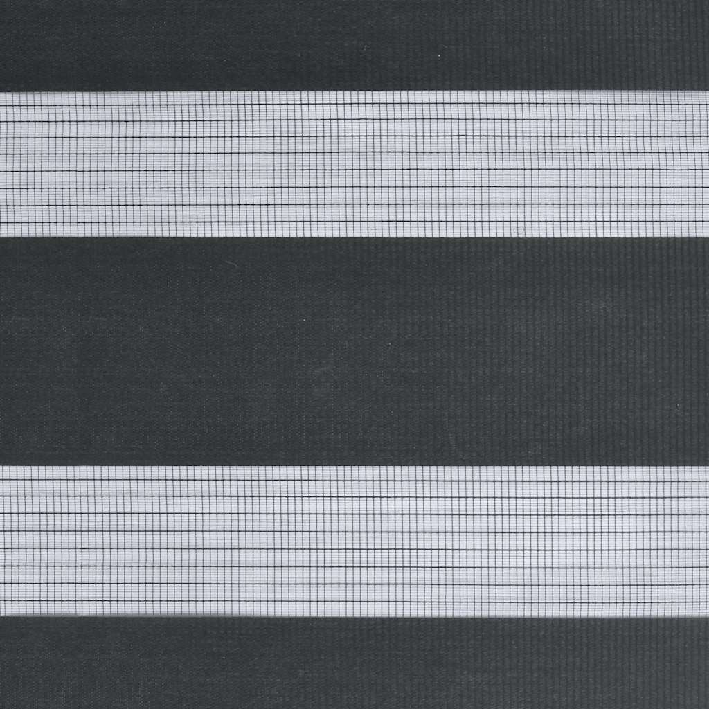 Zebra zavjesa Crna 145x230 cm Širina tkanine 140,9 cm Poliester