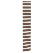 Zebra zavjesa smeđa 40x200 cm širina tkanine 35,9 cm poliester