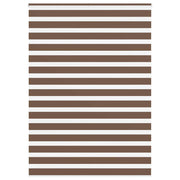 Zebra zavjesa Smeđa 155x230 cm Širina tkanine 150,9 cm Poliester