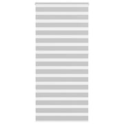 Zebra zavjesa svijetlosiva 115x230 cm Širina tkanine 110,9 cm Poliester
