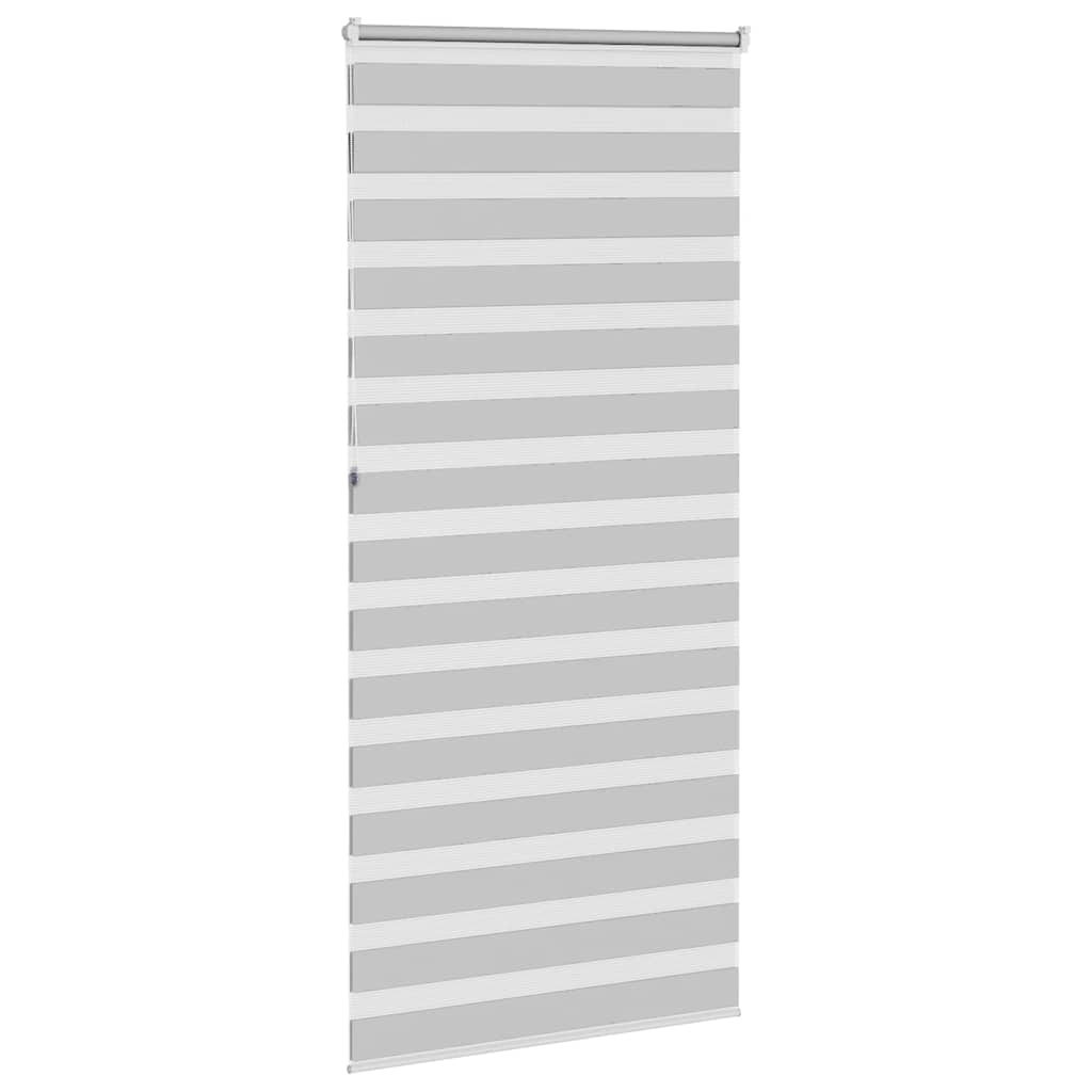 Zebra zavjesa svijetlosiva 115x230 cm Širina tkanine 110,9 cm Poliester