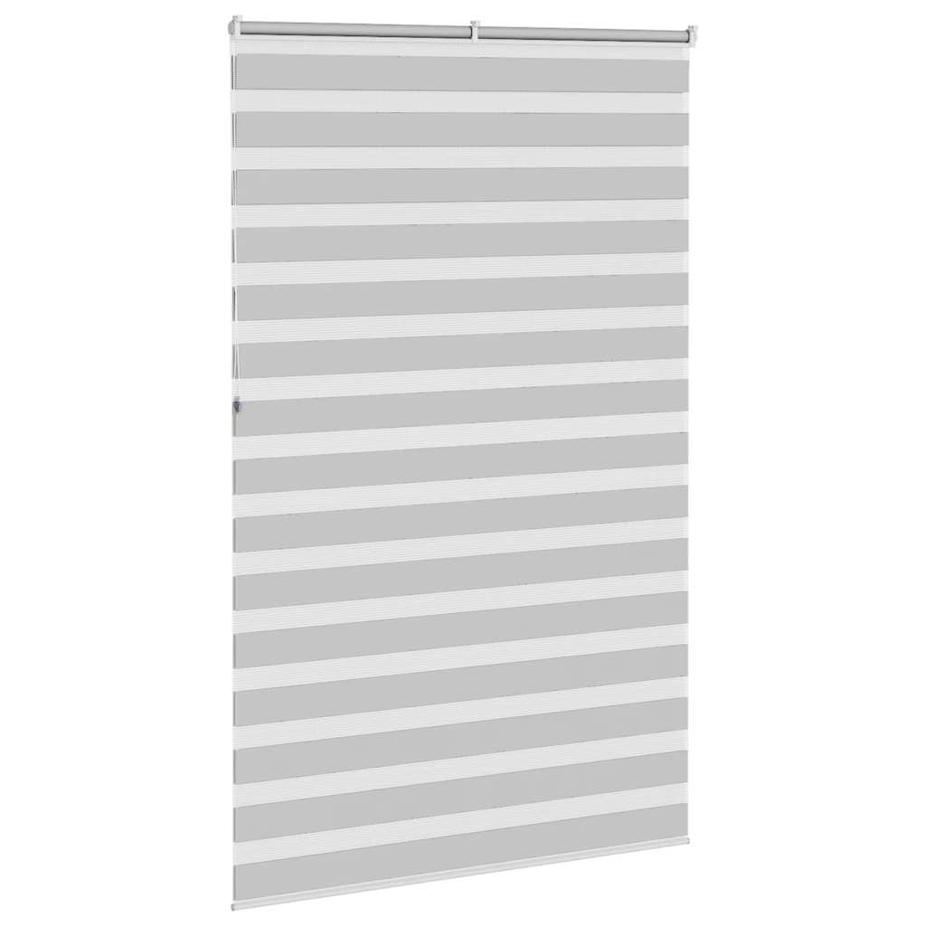 Zebra zavjesa svijetlosiva 150x230 cm Širina tkanine 145,9 cm Poliester