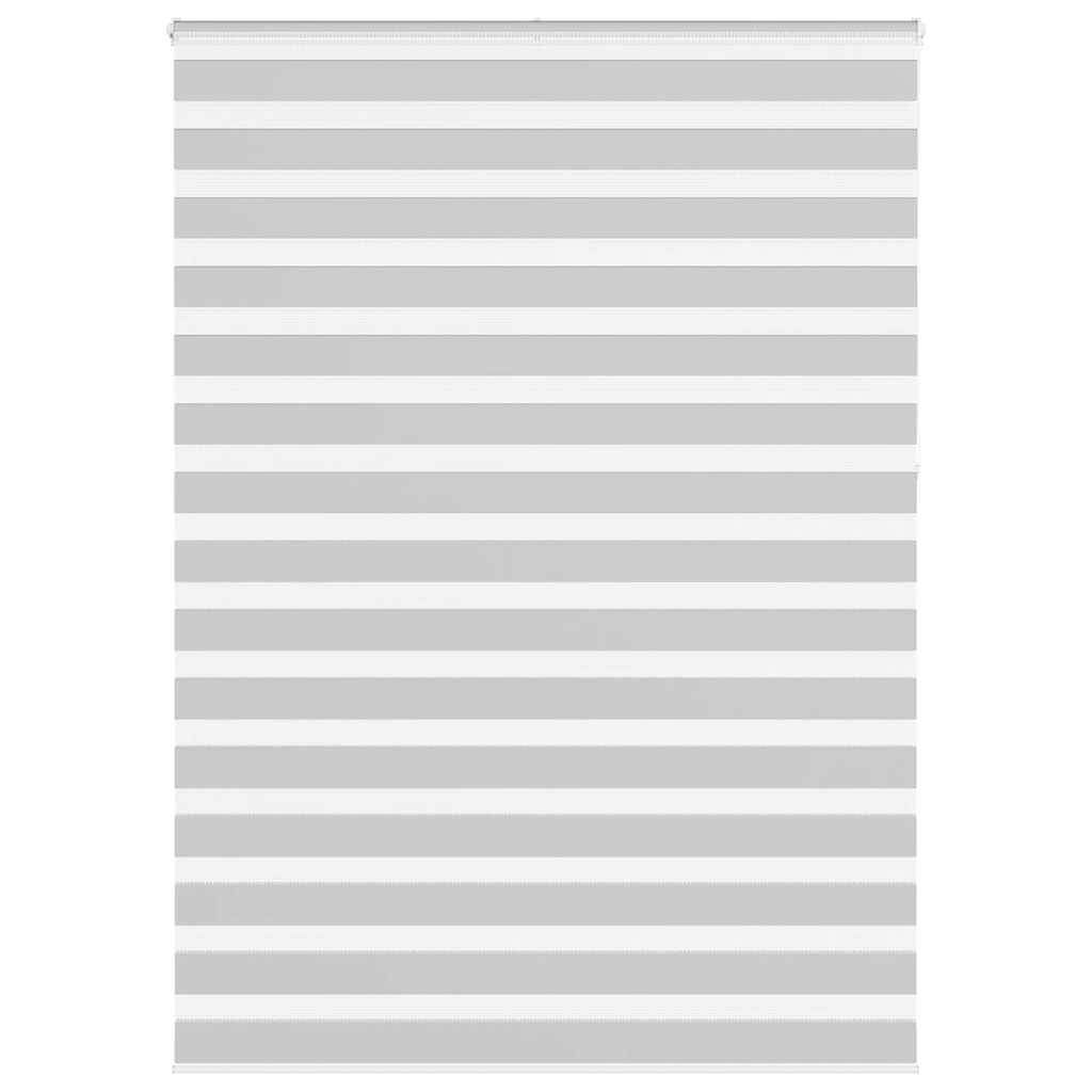 Zebra zavjesa svijetlosiva 155x230 cm Širina tkanine 150,9 cm Poliester