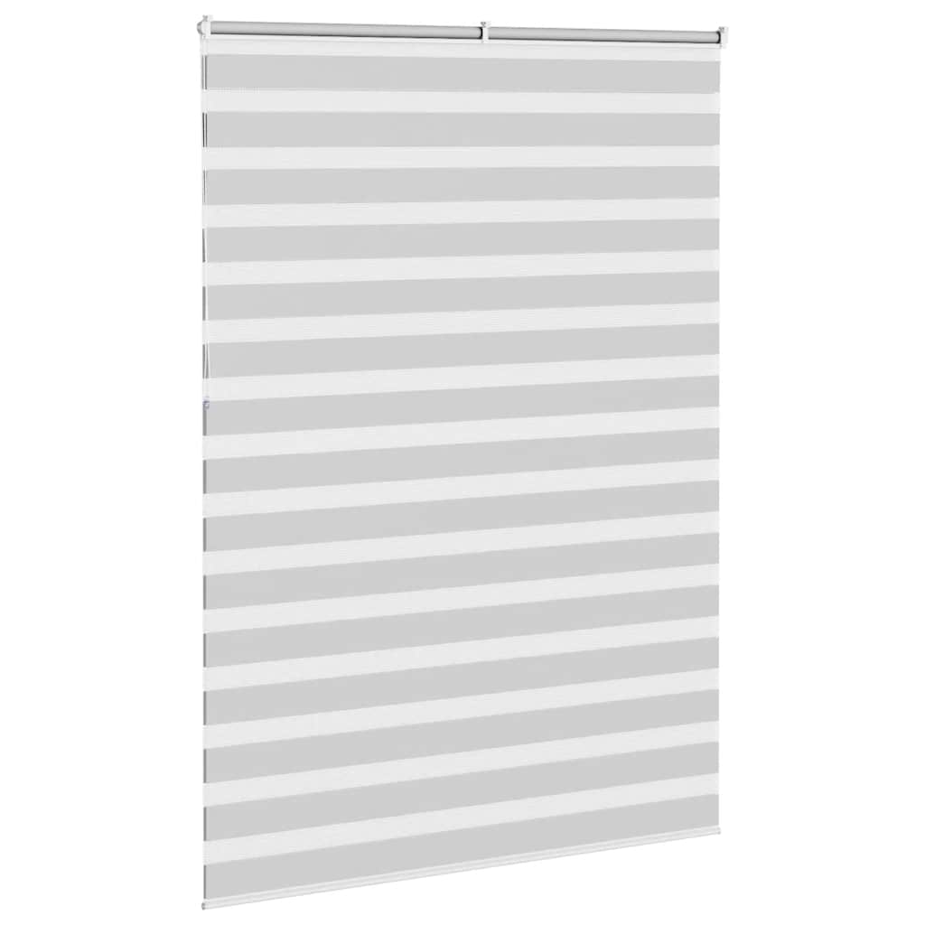 Zebra zavjesa svijetlosiva 155x230 cm Širina tkanine 150,9 cm Poliester