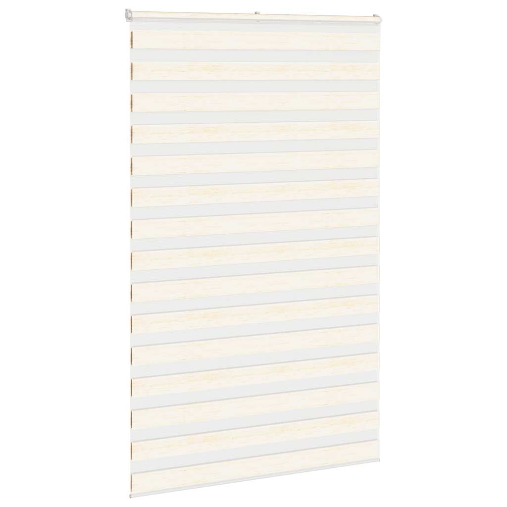 Zebra zavjesa Mramorna bež 150x200 cm Širina tkanine 145,9 cm Poliester