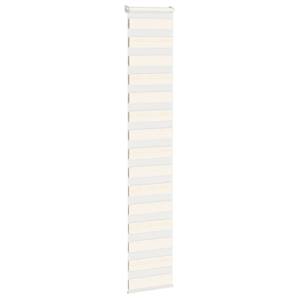Zebra zavjesa Mramorna bež 40x230 cm Širina tkanine 35,9 cm Poliester