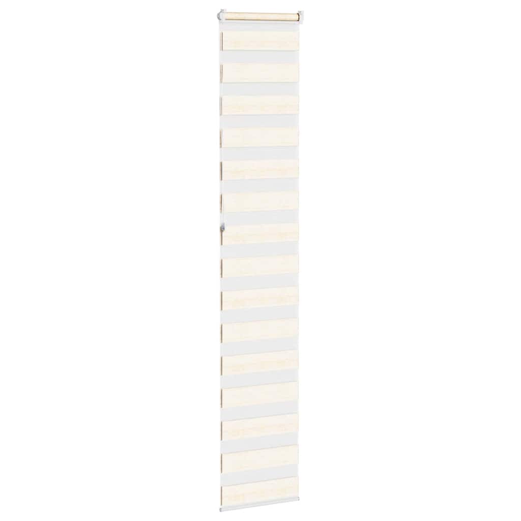 Zebra zavjesa Mramorna bež 45x230 cm Širina tkanine 40,9 cm Poliester