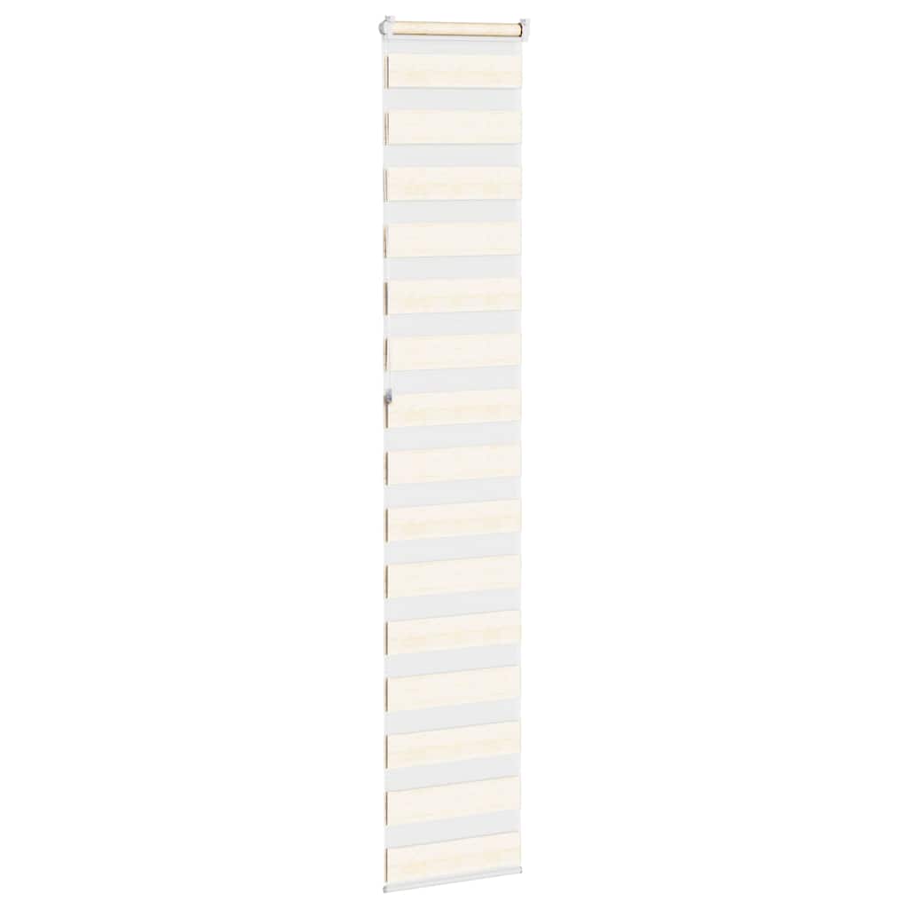 Zebra zavjesa Mramorna bež 50x230 cm Širina tkanine 45,9 cm Poliester
