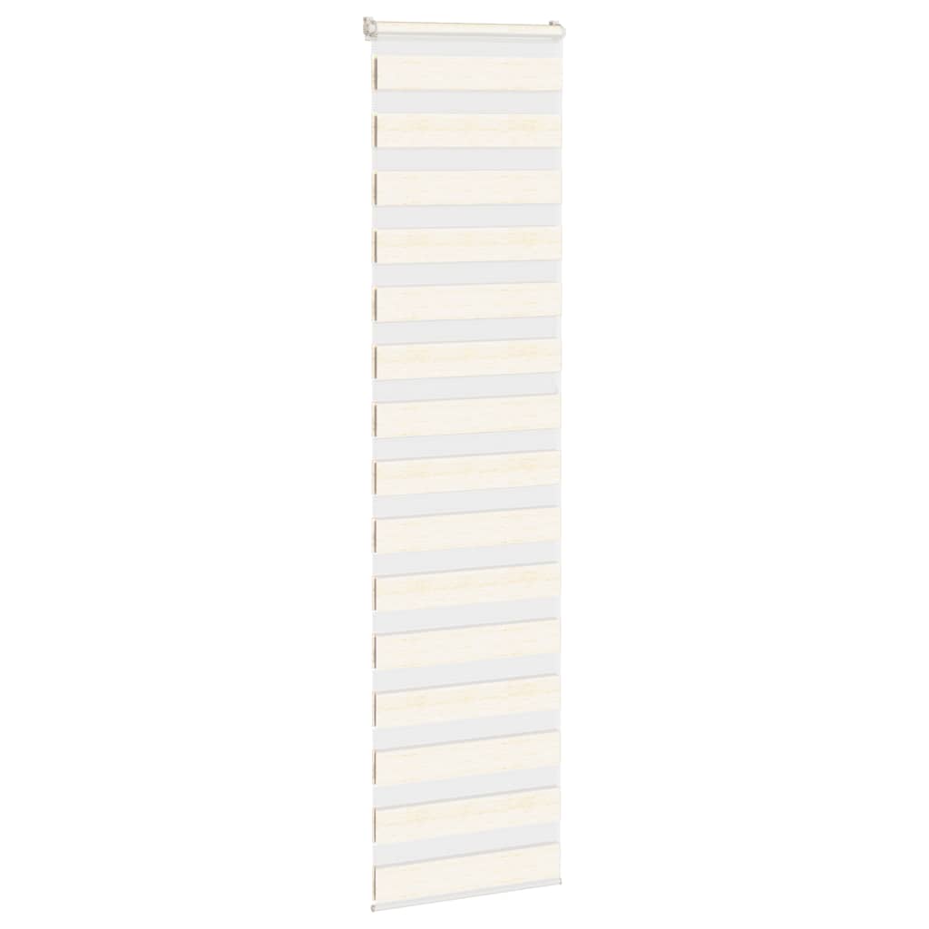 Zebra zavjesa Mramorna bež 55x230 cm Širina tkanine 50,9 cm Poliester