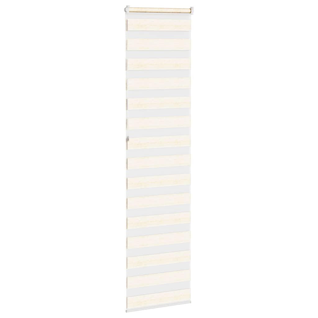 Zebra zavjesa Mramorna bež 55x230 cm Širina tkanine 50,9 cm Poliester
