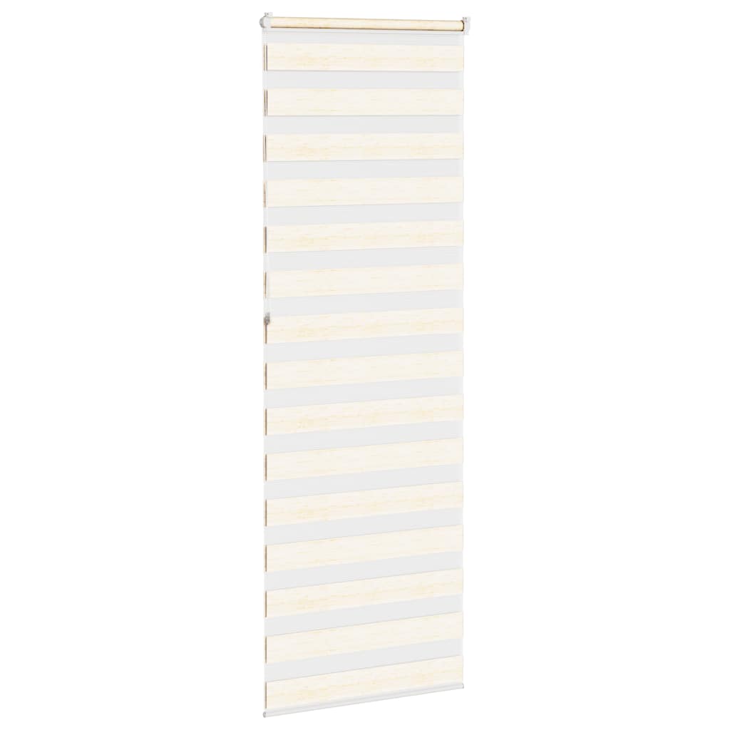 Zebra zavjesa Mramorna bež 75x230 cm Širina tkanine 70,9 cm Poliester