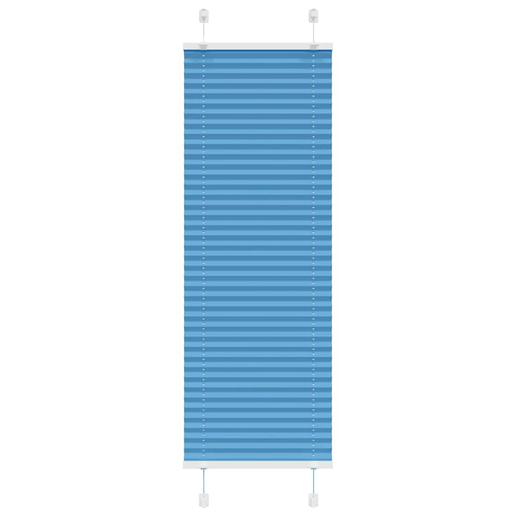 Plisirana zavjesa Plava 40x100 cm Širina tkanine 39,4 cm Poliester