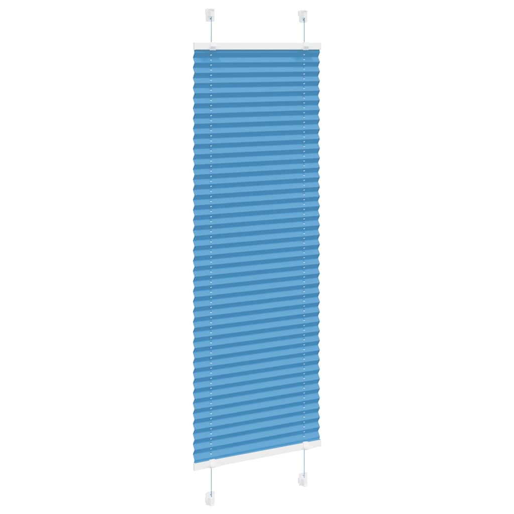 Plisirana zavjesa Plava 50x150 cm Širina tkanine 49,4 cm Poliester