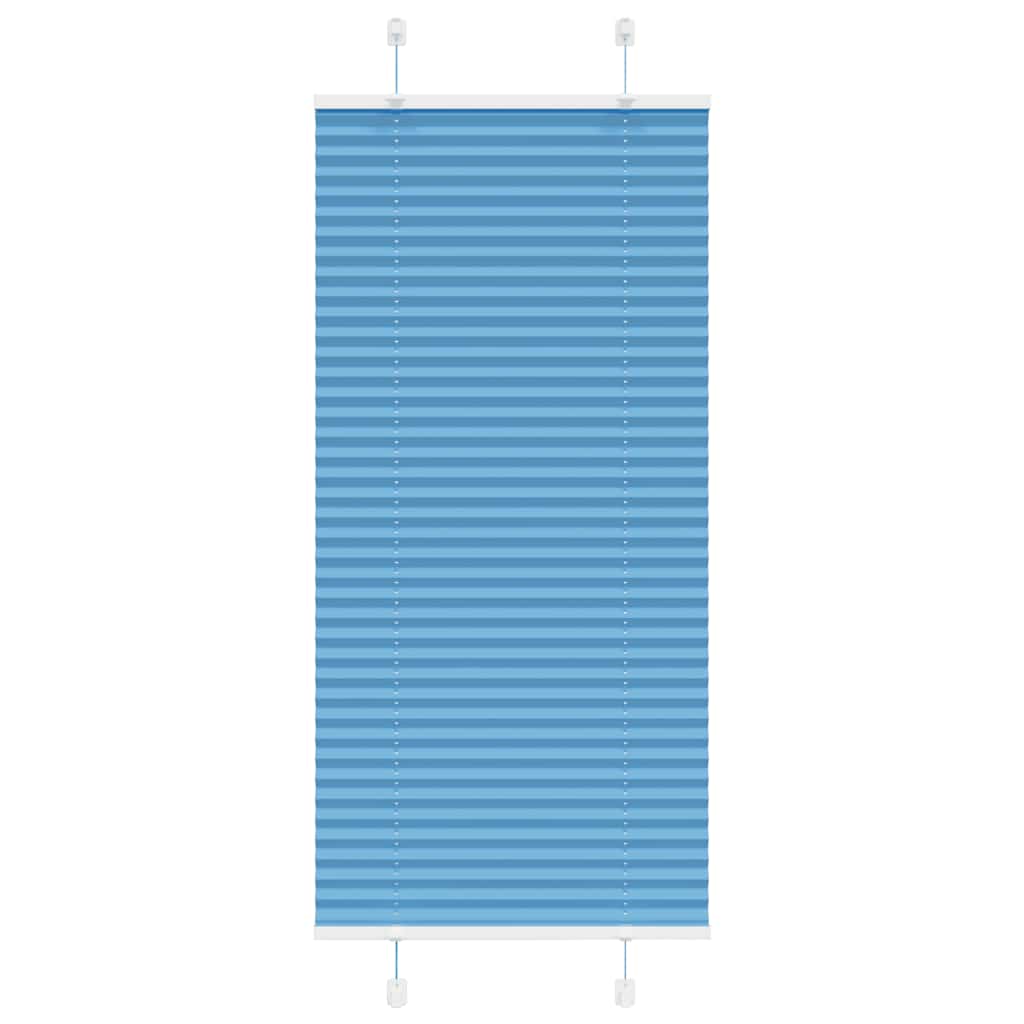 Plisirana zavjesa Plava 60x150 cm Širina tkanine 59,4 cm Poliester