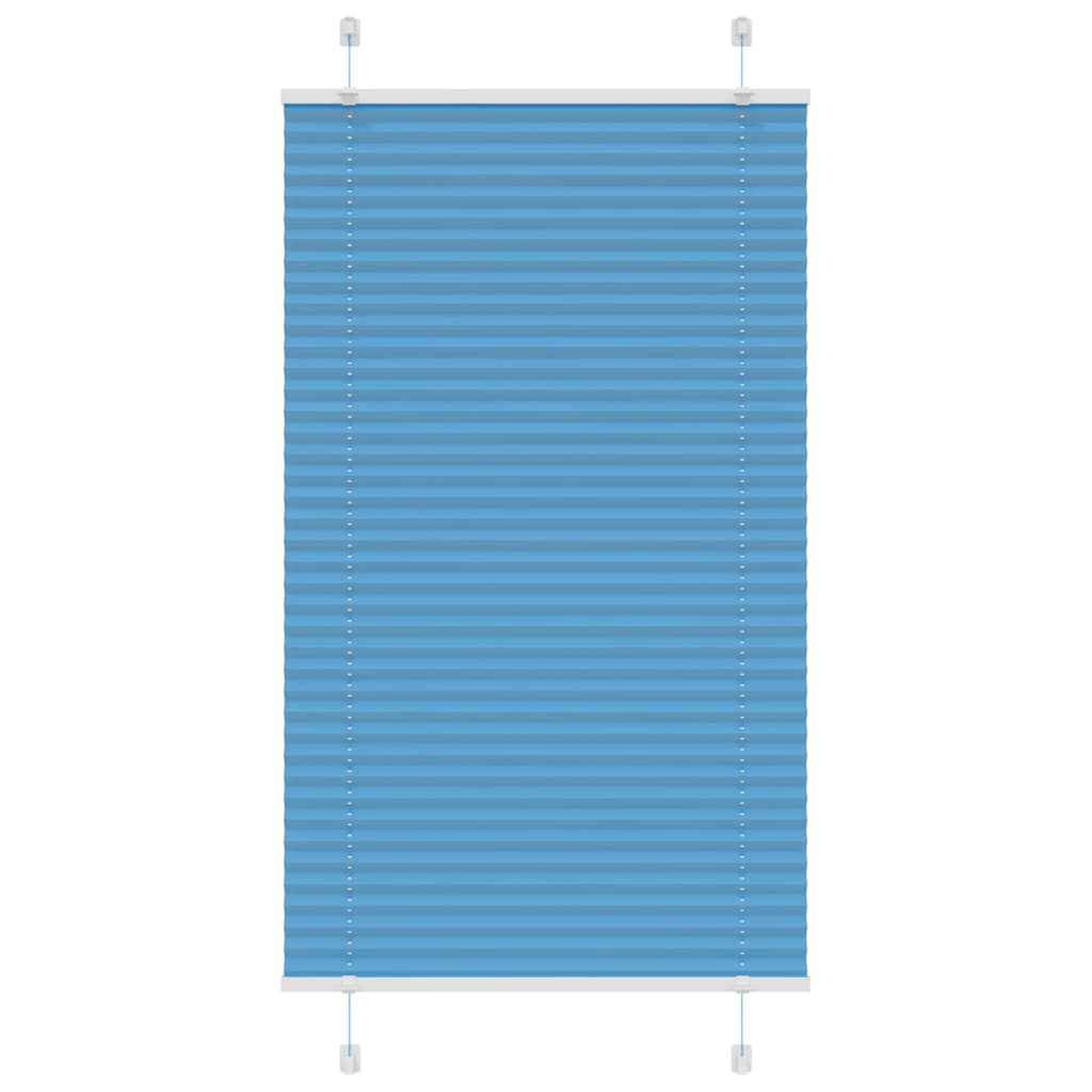 Plisirana zavjesa Plava 70x150 cm Širina tkanine 69,4 cm Poliester