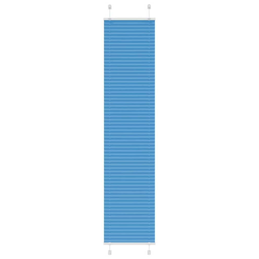 Plisirana zavjesa Plava 40x200 cm Širina tkanine 39,4 cm Poliester