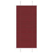 Plisirana zavjesa Bordo crvena 65x150 cm Širina tkanine 64,4 cm Poliester