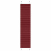Plisirana zavjesa Bordo crvena 40x200 cm Širina tkanine 39,4 cm Poliester