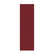 Plisirana zavjesa Bordo crvena 55x200 cm Širina tkanine 54,4 cm Poliester