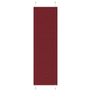 Plisirana zavjesa Bordo crvena 60x200 cm Širina tkanine 59,4 cm Poliester