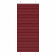 Plisirana zavjesa Bordo crvena 85x200 cm Širina tkanine 84,4 cm Poliester