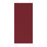 Plisirana zavjesa Bordo crvena 100x200 cm Širina tkanine 99,4 cm Poliester