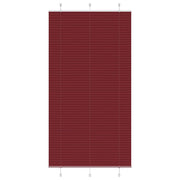 Plisirana zavjesa Bordo crvena 110x200 cm Širina tkanine 109,4 cm Poliester