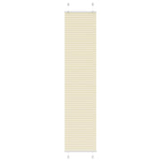 Plisirana zavjesa krem boje 40x200 cm Širina tkanine 39,4 cm Poliester