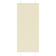 Plisirana zavjesa krem boje 90x200 cm Širina tkanine 89,4 cm Poliester
