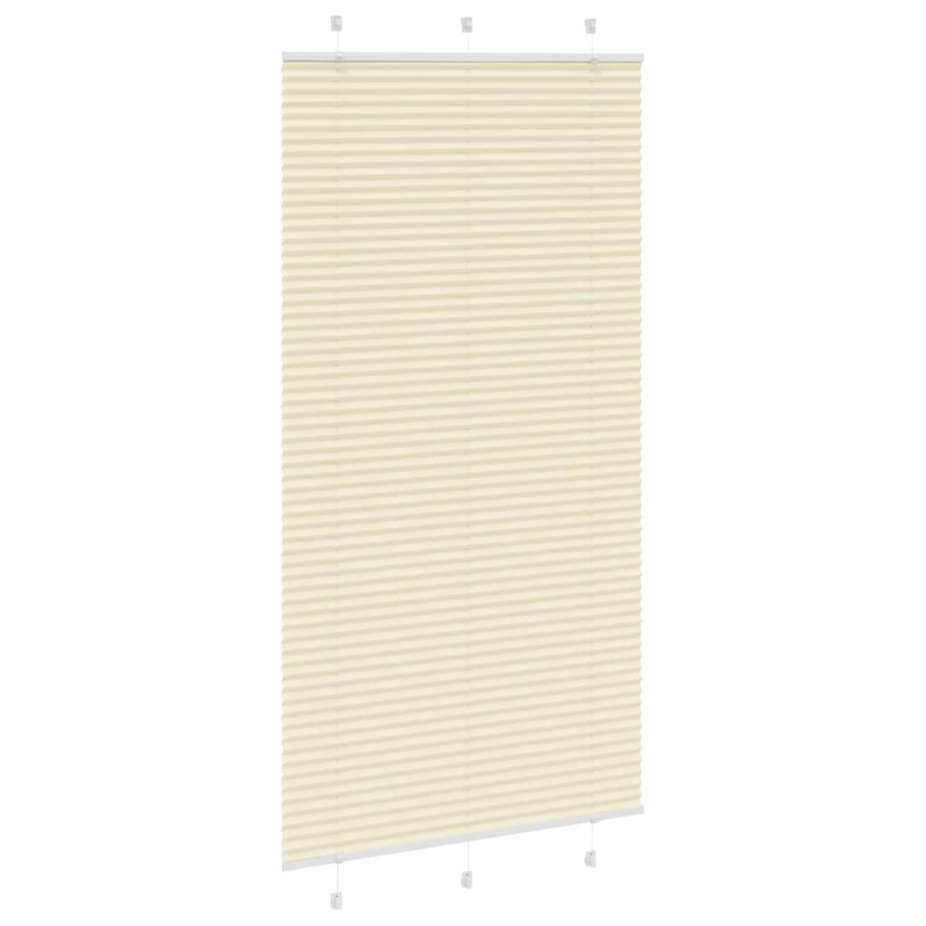 Plisirana zavjesa krem boje 110x200 cm Širina tkanine 109,4 cm Poliester