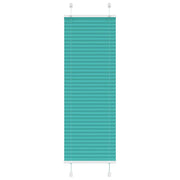 Plisirana zavjesa petrolej zelena 45x100 cm Širina tkanine 44,4 cm Poliester