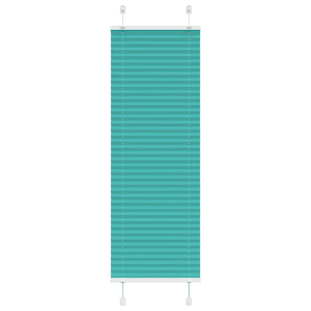 Plisirana zavjesa petrolej zelena 50x100 cm Širina tkanine 49,4 cm Poliester