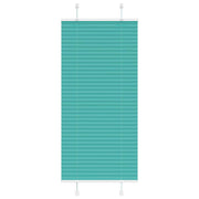 Plisirana zavjesa petrolej zelena 60x100 cm Širina tkanine 59,4 cm Poliester