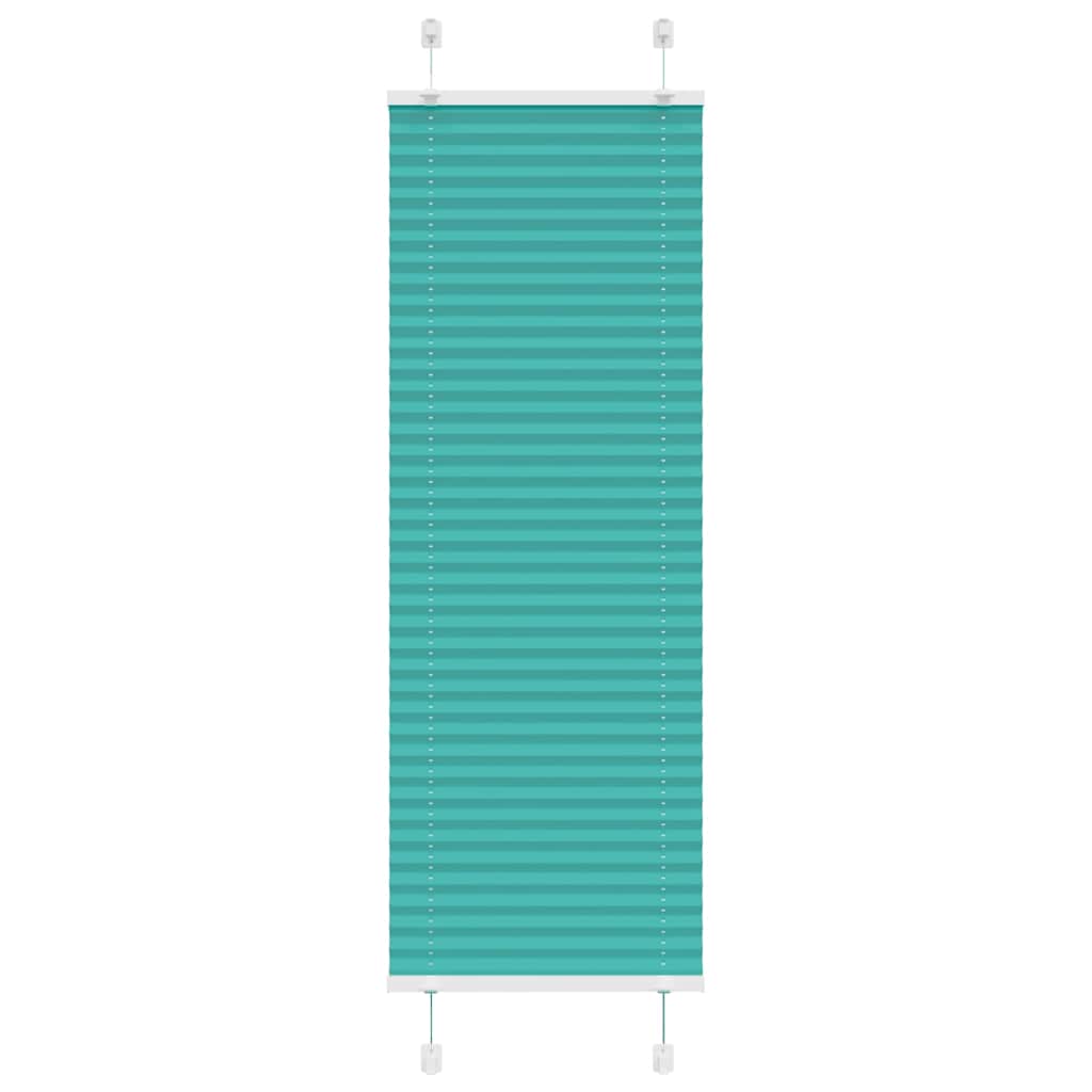 Plisirana zavjesa petrolej zelena 40x150 cm Širina tkanine 39,4 cm Poliester