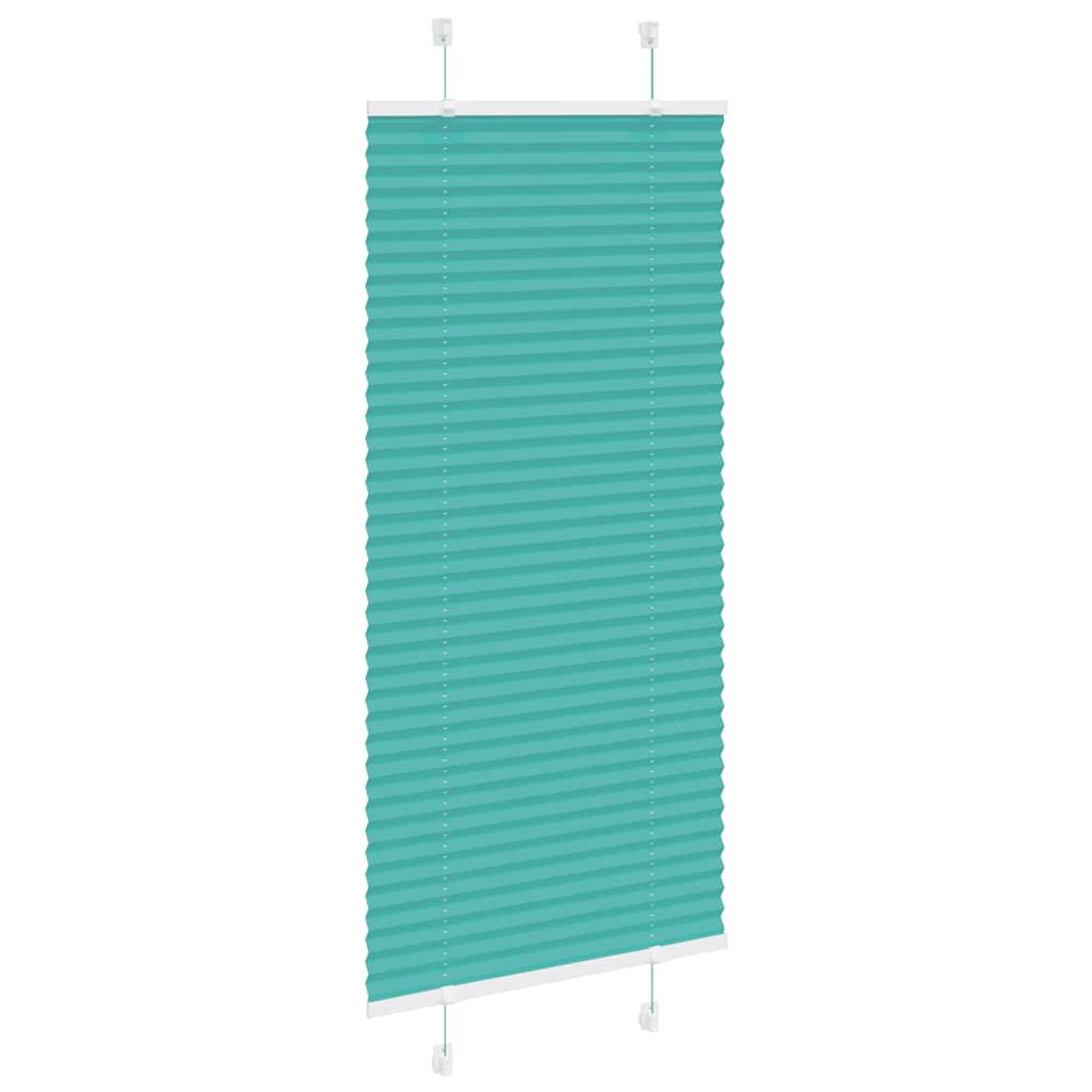 Plisirana zavjesa petrolej zelena 60x150 cm Širina tkanine 59,4 cm Poliester