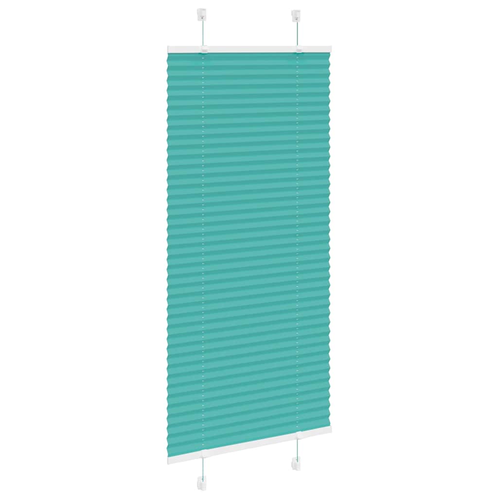 Plisirana zavjesa petrolej zelena 65x150 cm Širina tkanine 64,4 cm Poliester