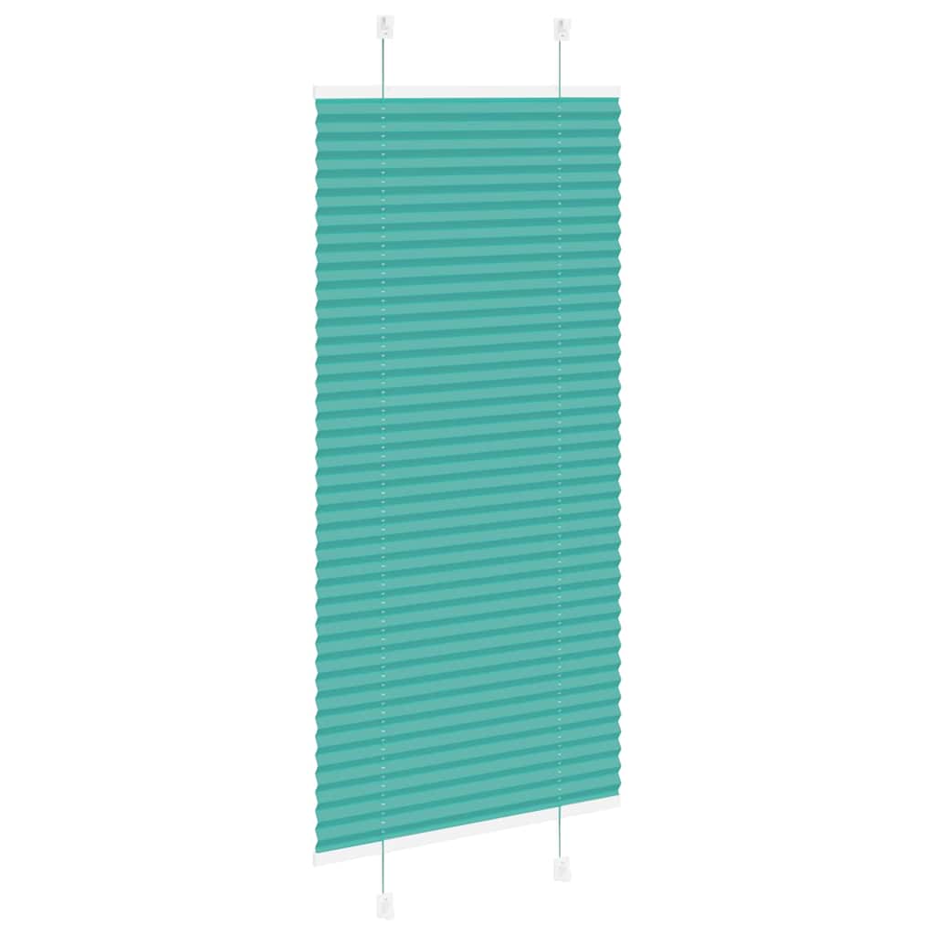 Plisirana zavjesa petrolej zelena 65x150 cm Širina tkanine 64,4 cm Poliester