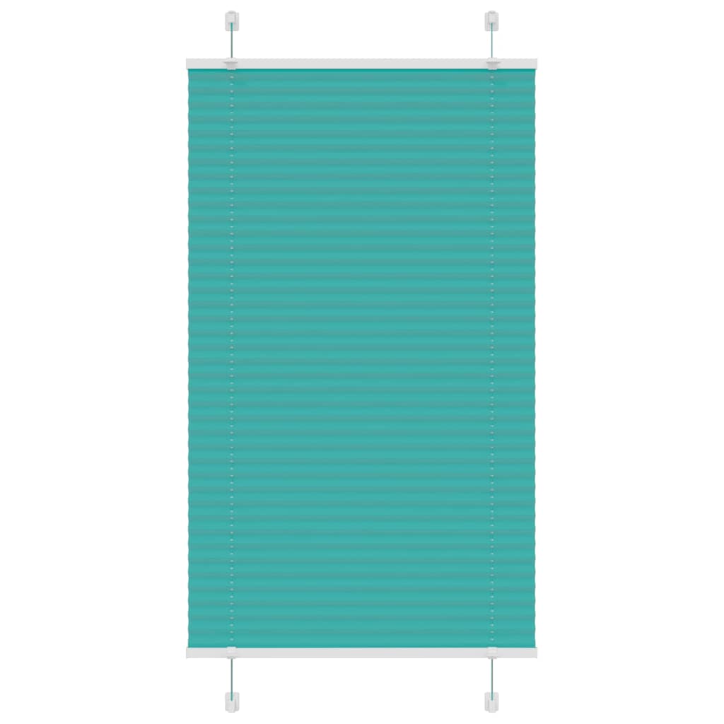 Plisirana zavjesa petrolej zelena 70x150 cm Širina tkanine 69,4 cm Poliester