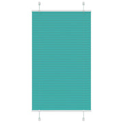 Plisirana zavjesa petrolej zelena 75x150 cm Širina tkanine 74,4 cm Poliester