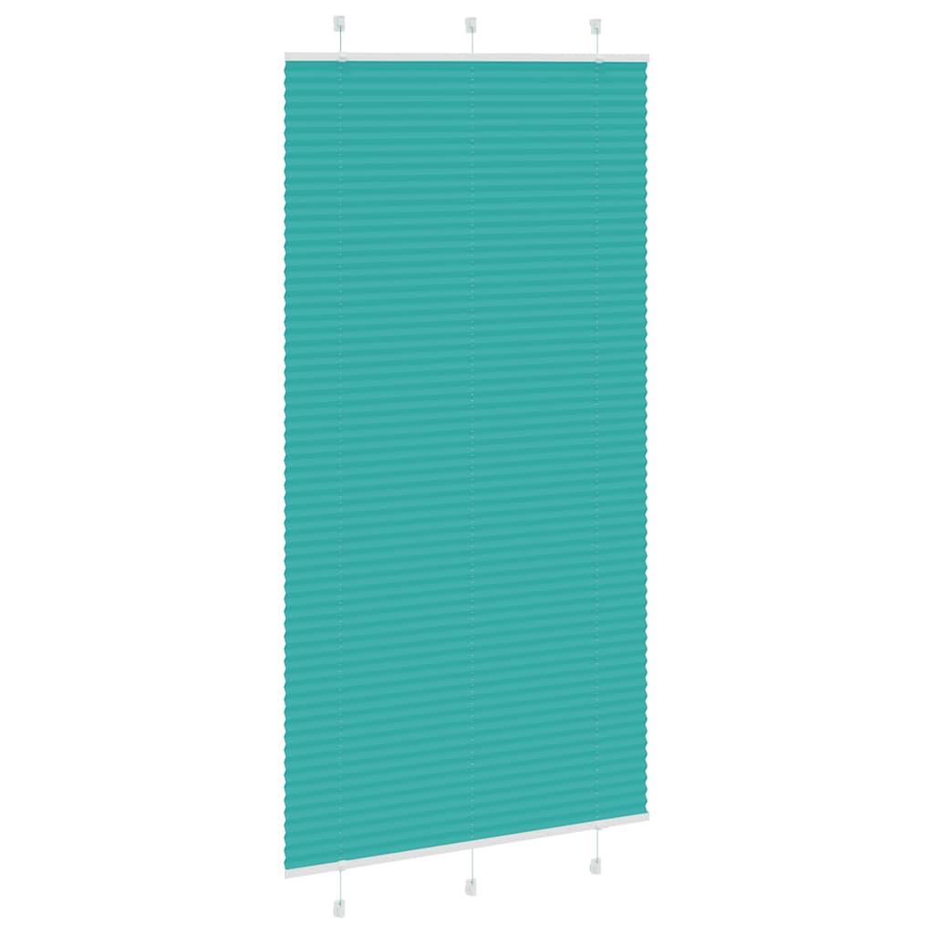 Plisirana zavjesa petrolej zelena 110x200 cm Širina tkanine 109,4 cm Poliester