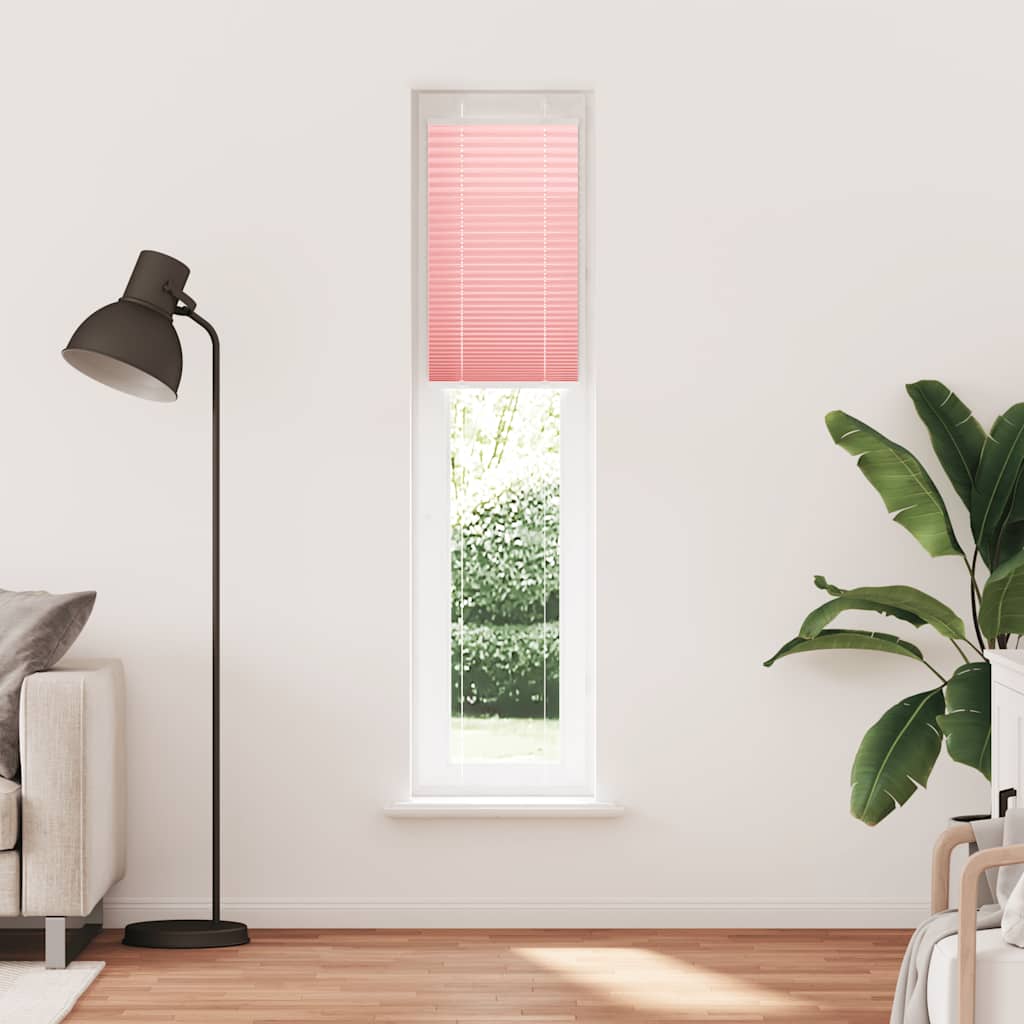 Plisirana zavjesa Roza 40x200 cm Širina tkanine 39,4 cm Poliester